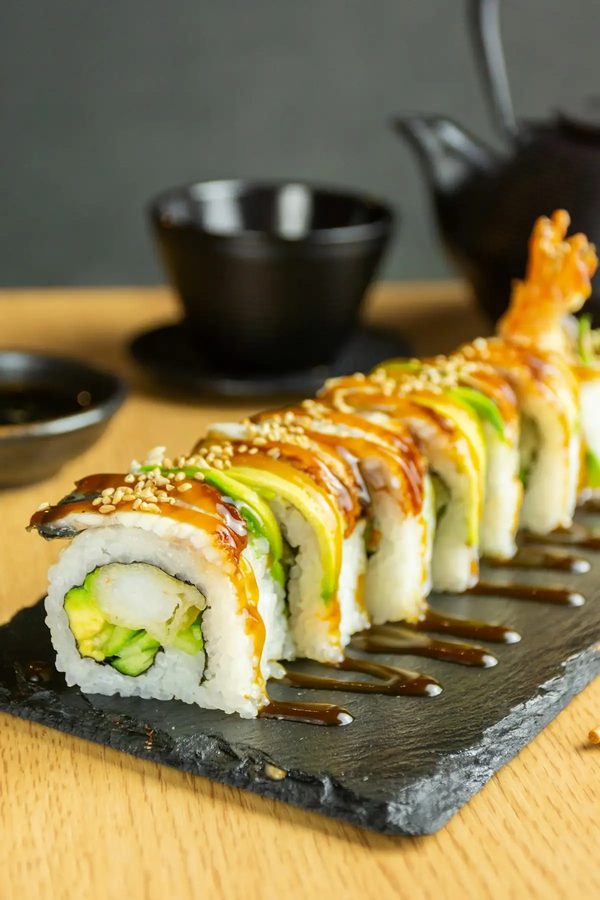 Sushi and appetiser platters catering from Hibachi K and Sushi in Raleigh, NC